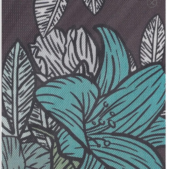 Missguided Tropical Print Mesh Body-Con Dress - Picture 5 of 9